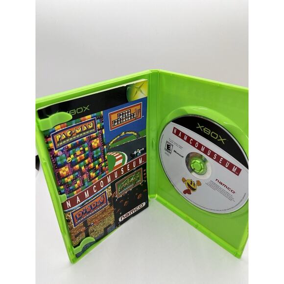 Namco Museum (Microsoft Original Xbox, 2001) Complete CIB Tested Works Game - Picture 5 of 8